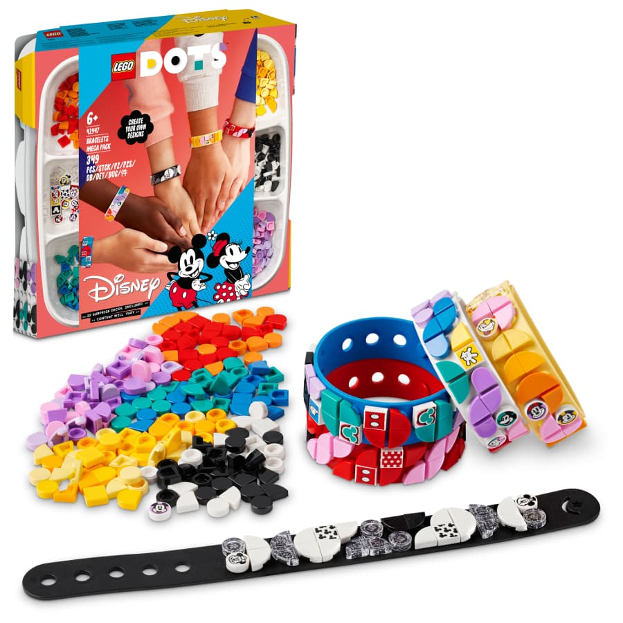 Lego DOTS Pulseras Mickey & Friends Mega Pack 41947