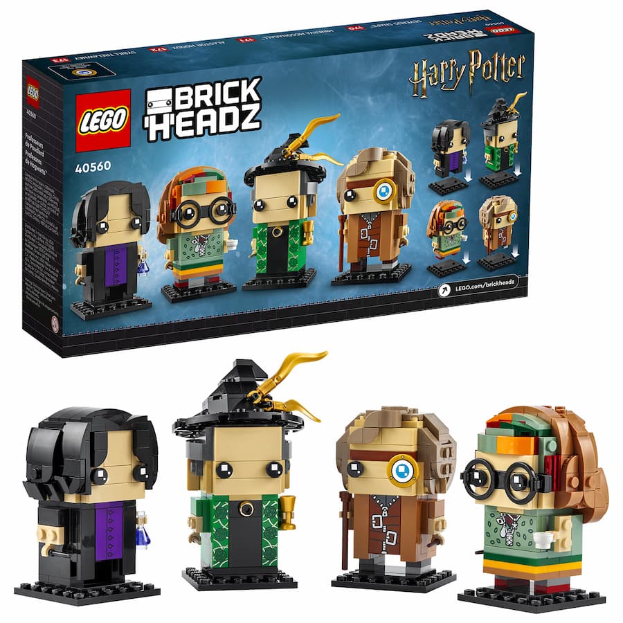 Lego BrickHeadz Profesores de Hogwarts 40560