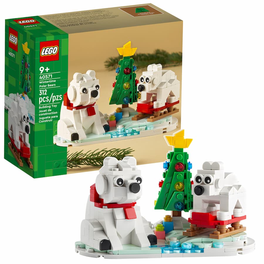 Lego BrickHeadz Osos Polares en Invierno 40571