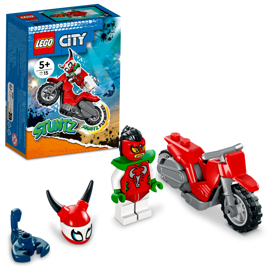 Lego City Moto Acrobática Escorpión Temerario 60332