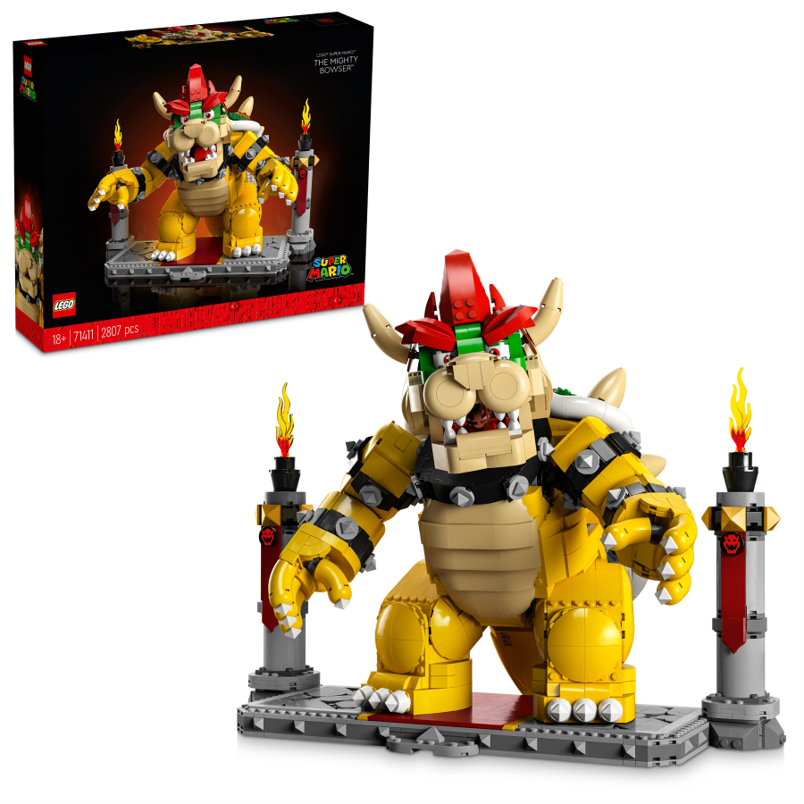 Lego Super Mario El Poderoso Bowser 71411