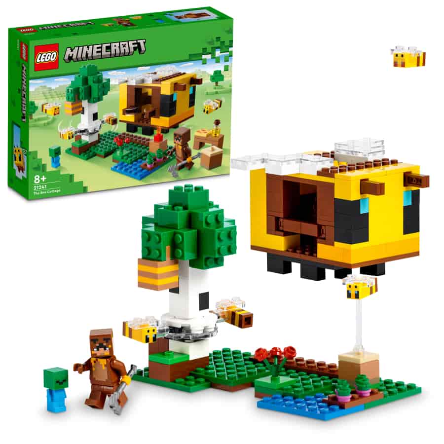 Lego Minecraft La CabañaAbeja 21241