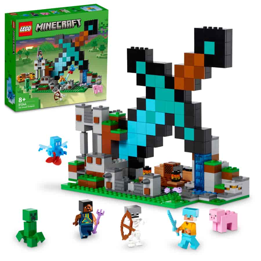 Lego Minecraft La FortificaciónEspada 21244