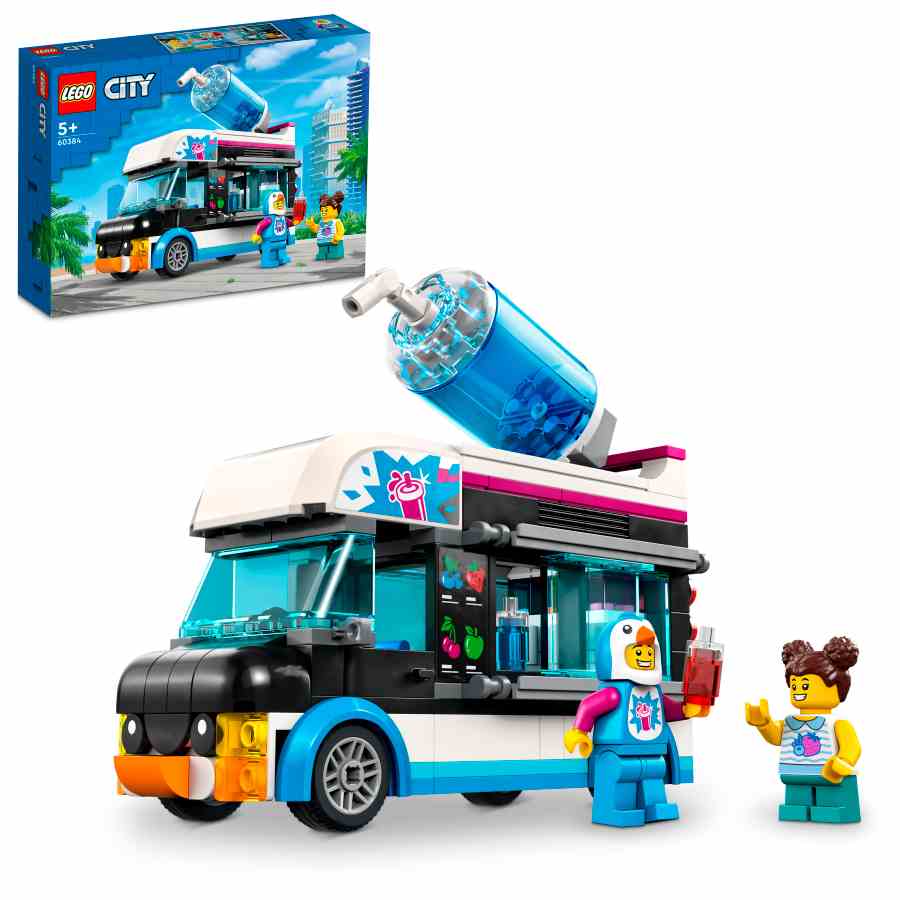 Lego City FurgonetaPingüino de Granizadas 60384