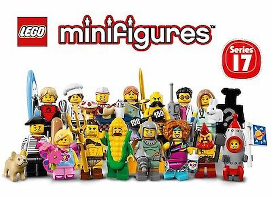 Lego Minifiguras Serie 17 Caja 71018 Serie Completa SC