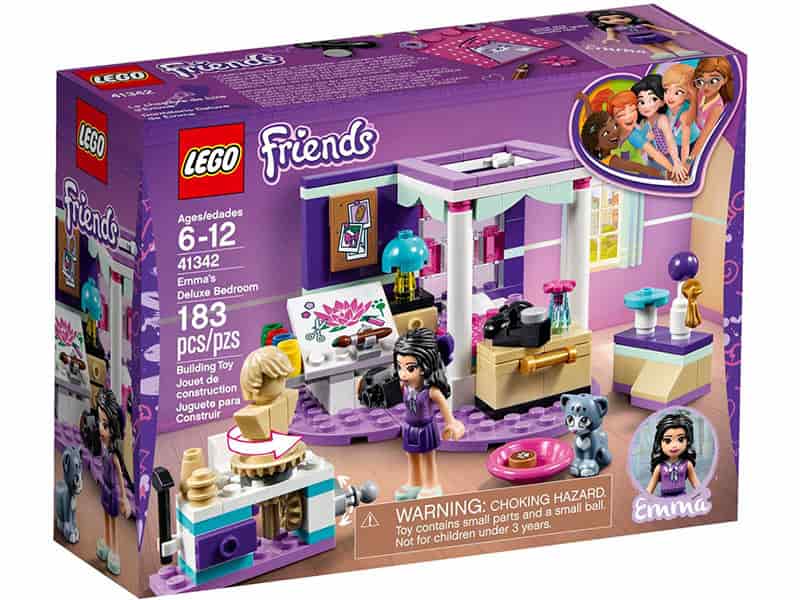 Lego Friends Gran Dormitorio de Emma 41342
