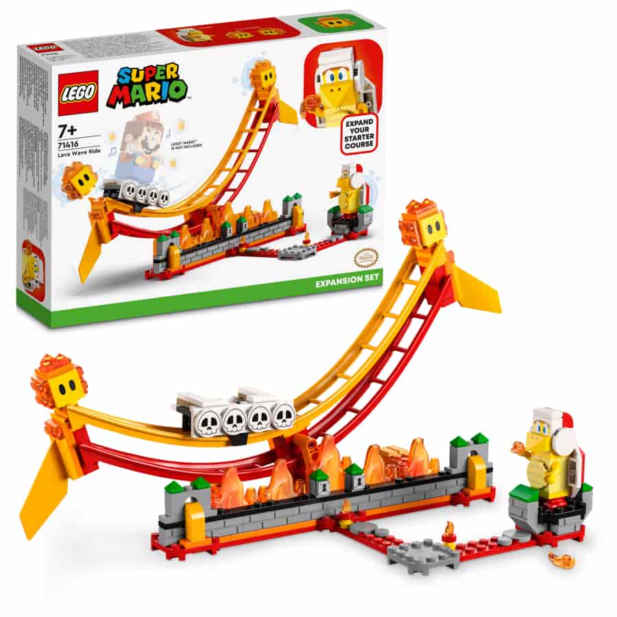 Lego Super Mario Set de Expansión Gran ola de lava 71416