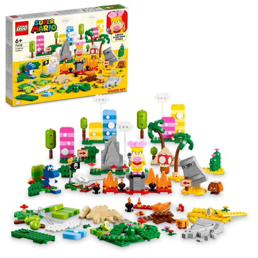 Lego Super Mario Set de Creación Caja de herramientas creativas 71418
