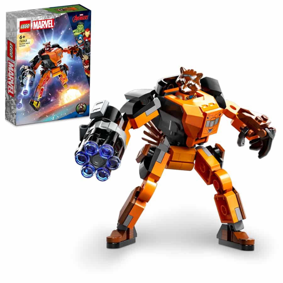 Lego Marvel Armadura Robótica de Rocket 76243