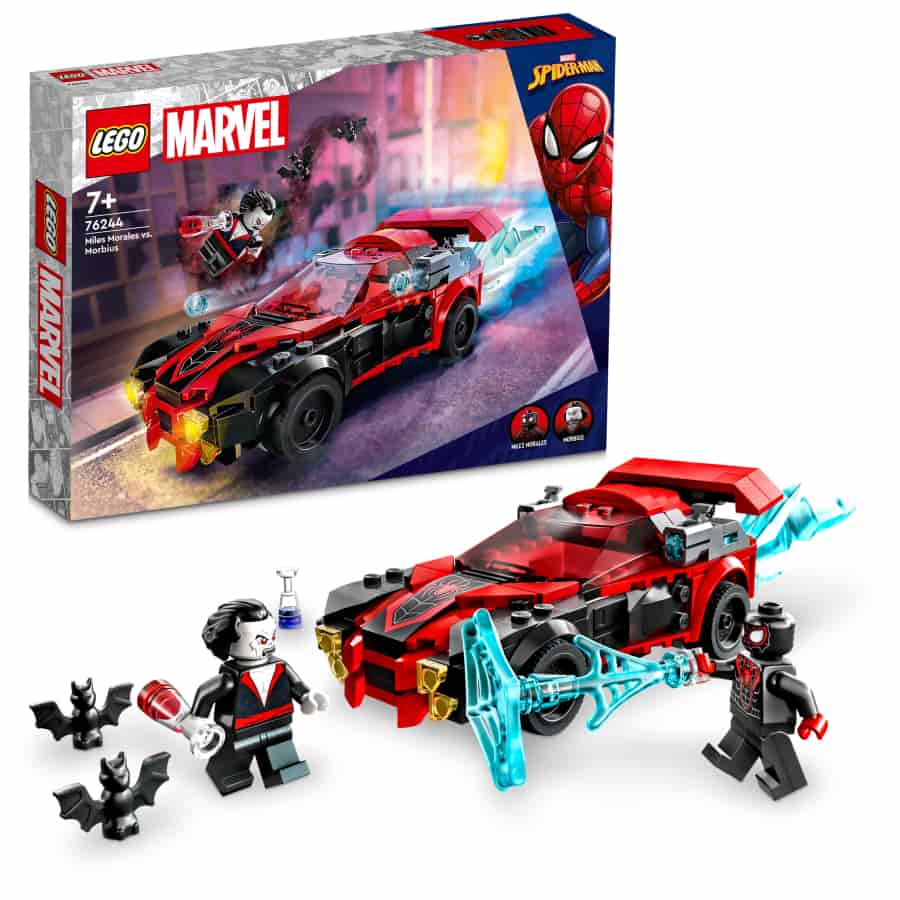 Lego Marvel Miles Morales vs. Morbius 76244