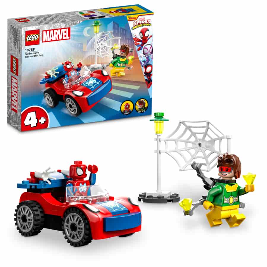 Lego Marvel Coche de Spider Man y Doc Ock 10789