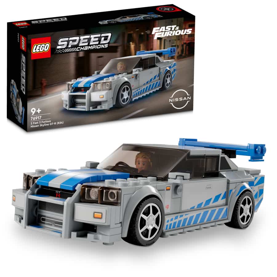 Lego Speed Champions Fast Furious Nissan Skyline GTR (R34) 76917