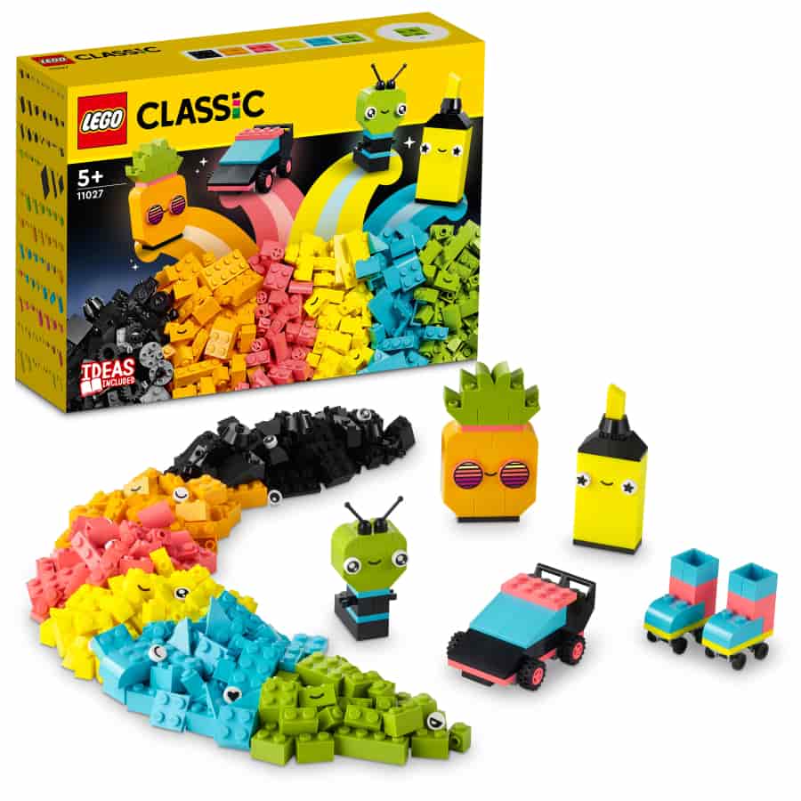 Lego Classic Diversión Creativa Neón  11027