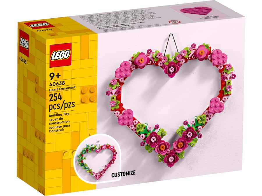 Lego Corazón Decorativo 40638