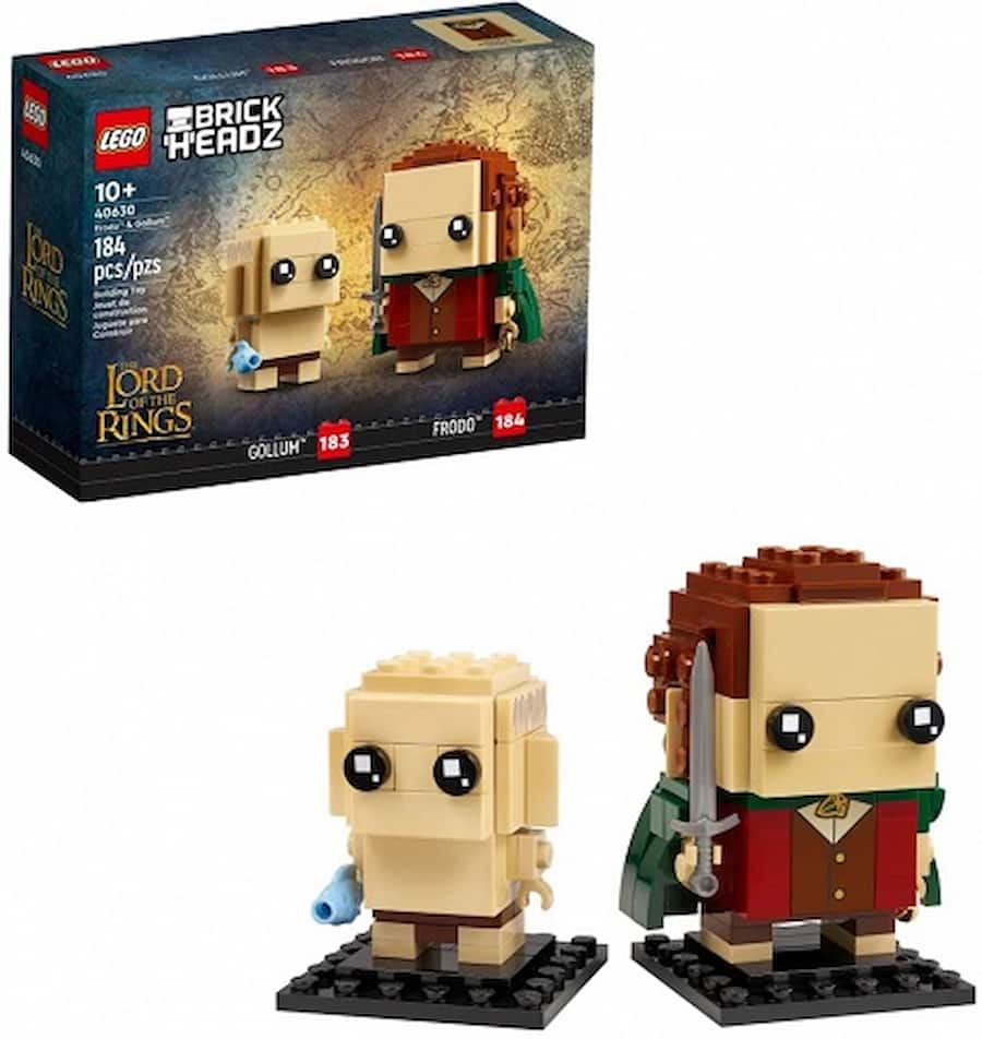 Lego BrickHeadz Frodo y Gollum 40630