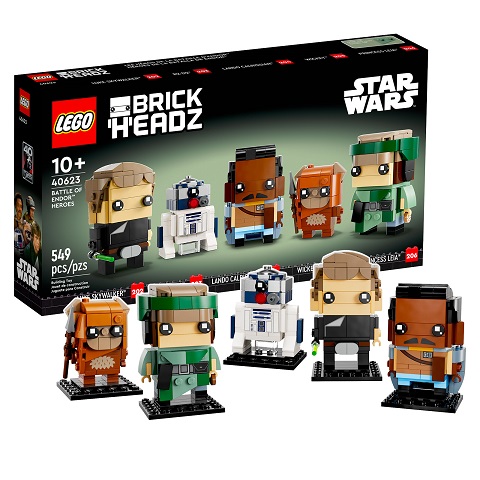 Lego Brickheadz StarWars Héroes de la Batalla de Endor 40623