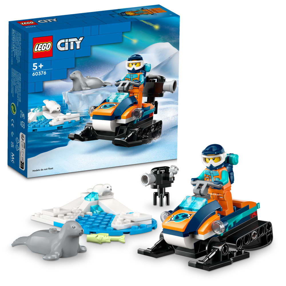 Lego City Exploradores del Ártico Motonieve 60376