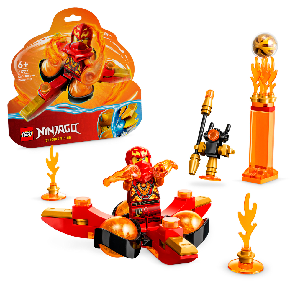 Lego NINJAGO Kai Dragon Power Tornado Spinjitzu 71777