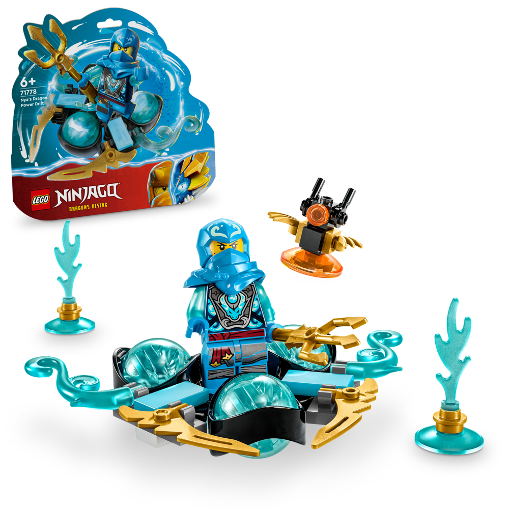 Lego NINJAGO Nya Dragon Power Derrape Spinjitzu 71778