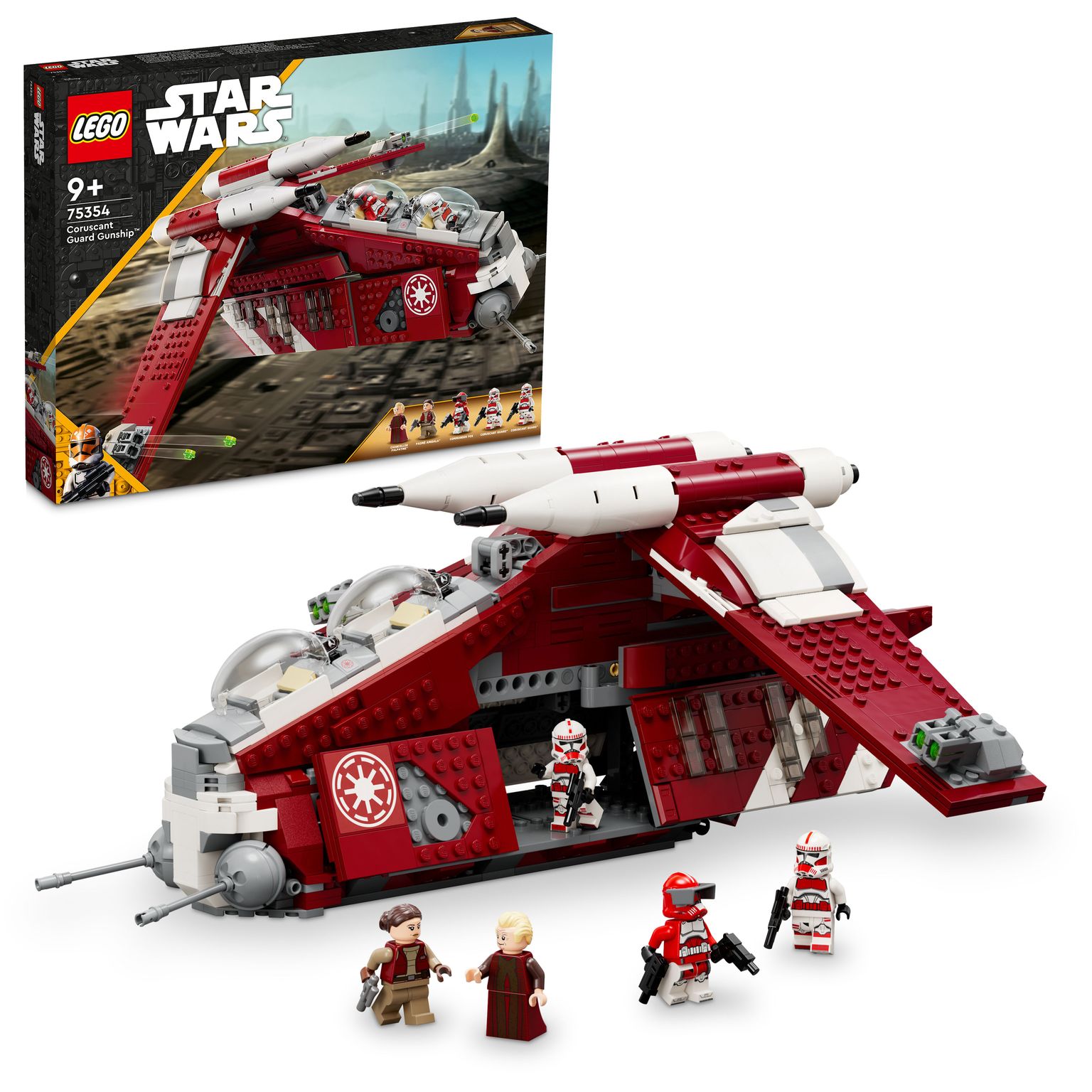 LEGO STAR WARS | Cañonera de la Guardia Coruscant 75354