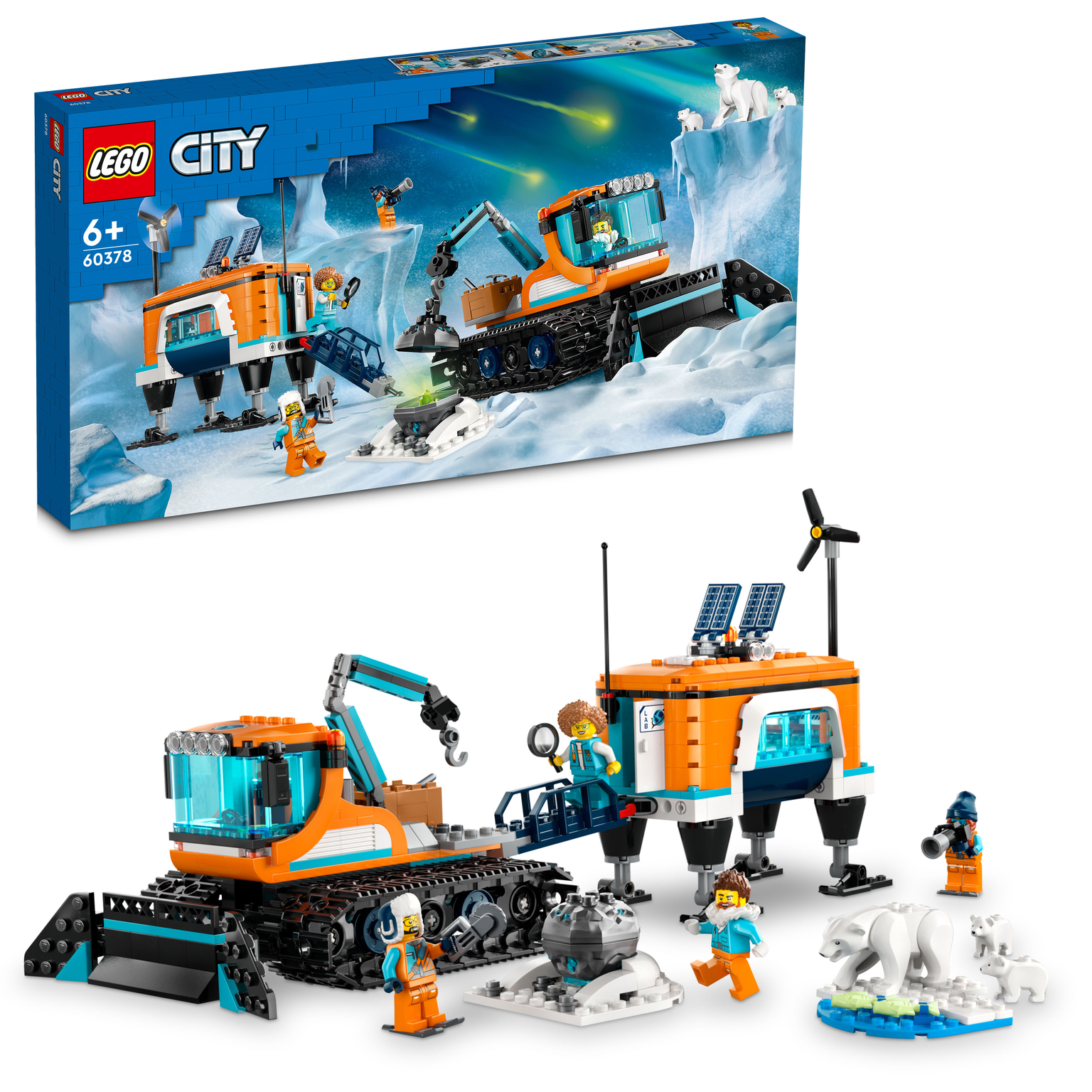 LEGO City: Exploradores del Ártico: Camión y Laboratorio Móvil 60378