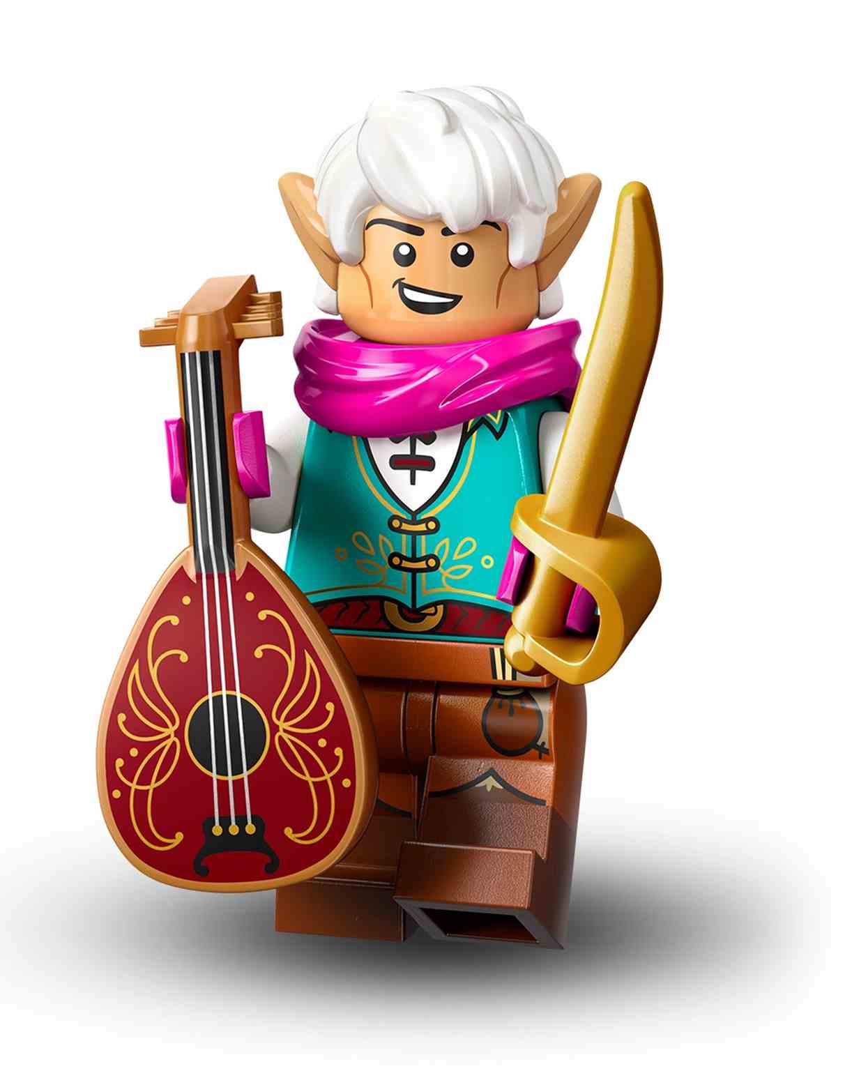 LEGO Minifiguras | 27ª Edición: Dungeons & Dragons BARDO ELFO  - 71047-09
