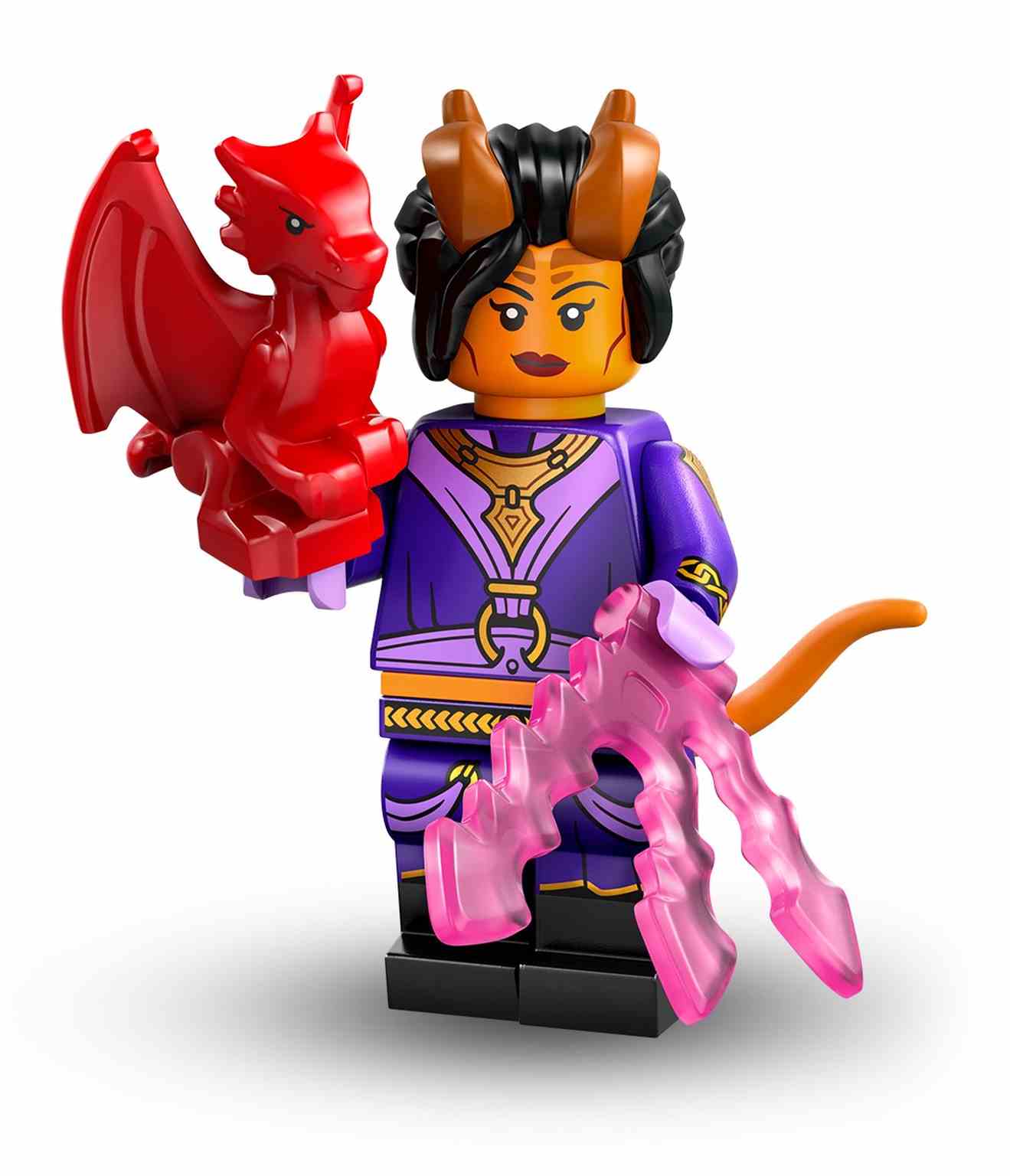 LEGO Minifiguras | 27ª Edición: Dungeons & Dragons HECHICERA TIEFLING  - 71047-03