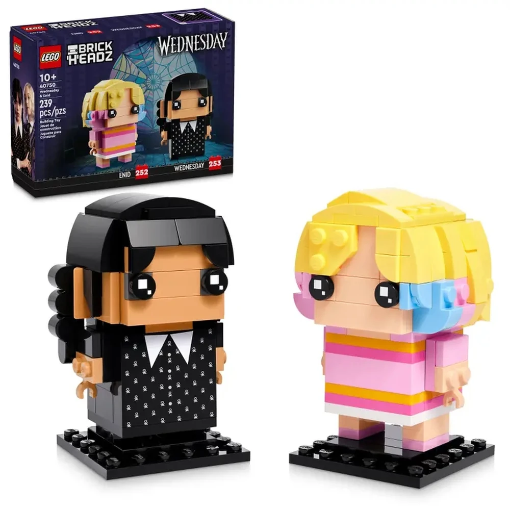 LEGO BRICK HEADZ | Miércoles y Enid - 40750