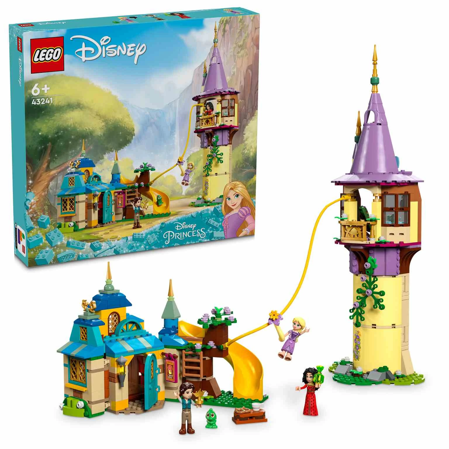 LEGO Disney | Torre de Rapunzel y El Patito Frito - 43241