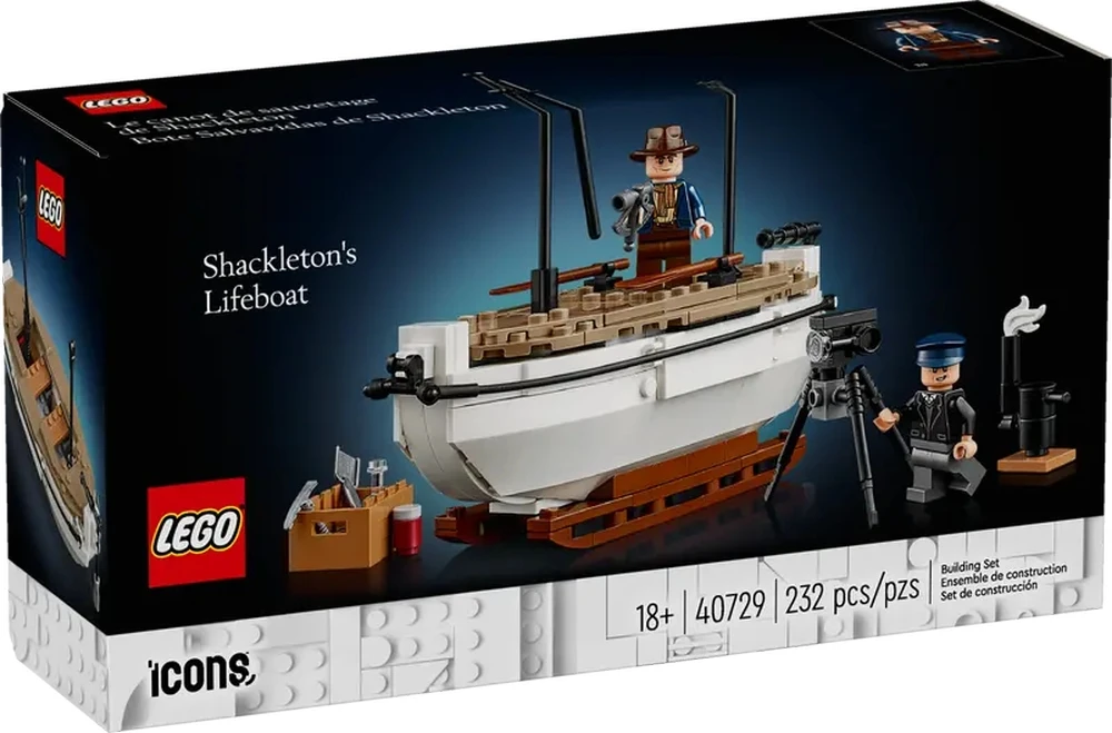 LEGO ICONS| Bote Salvavidas de Shackleton - 40729