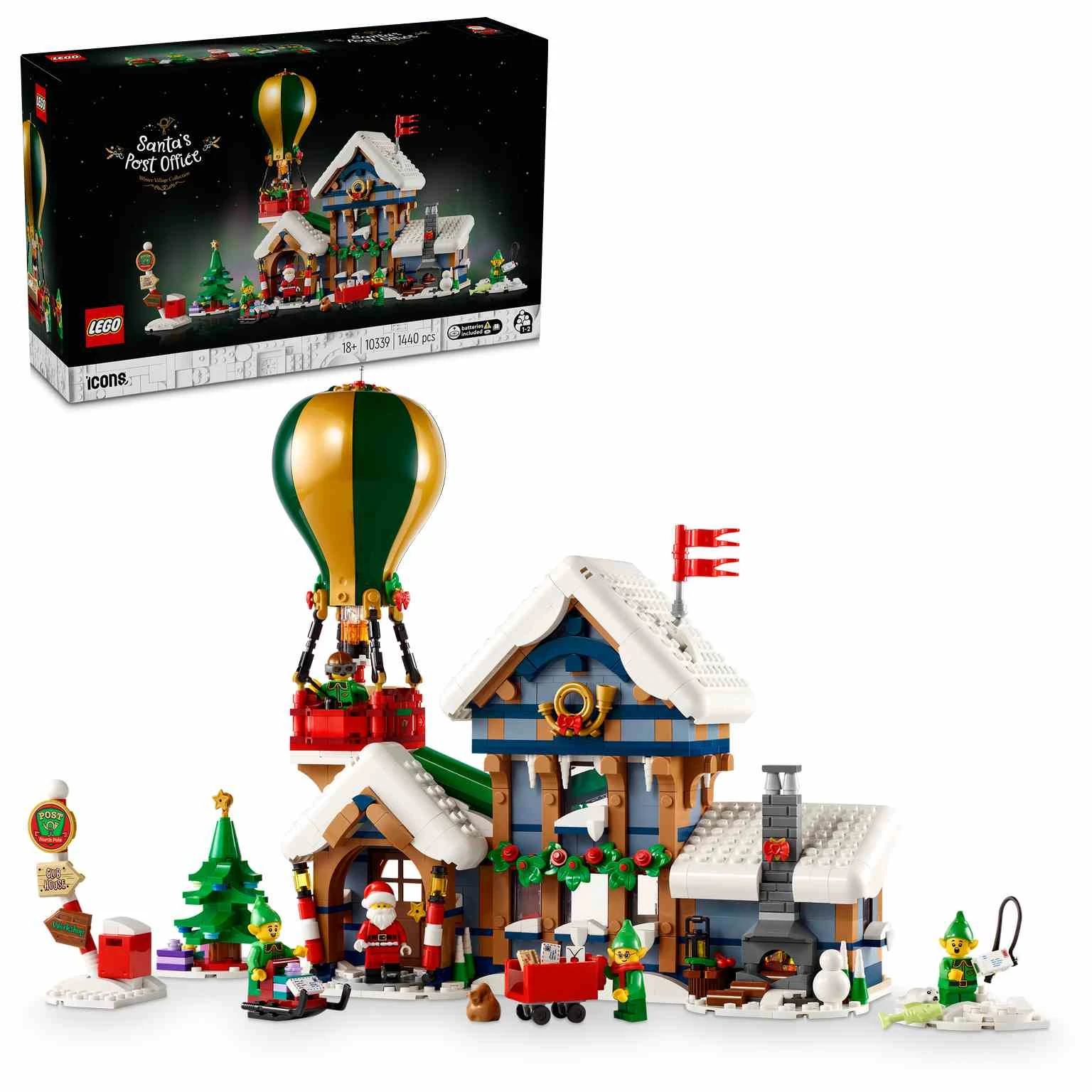 LEGO ICONS | Oficina de Correos de Papá Noel - 10339