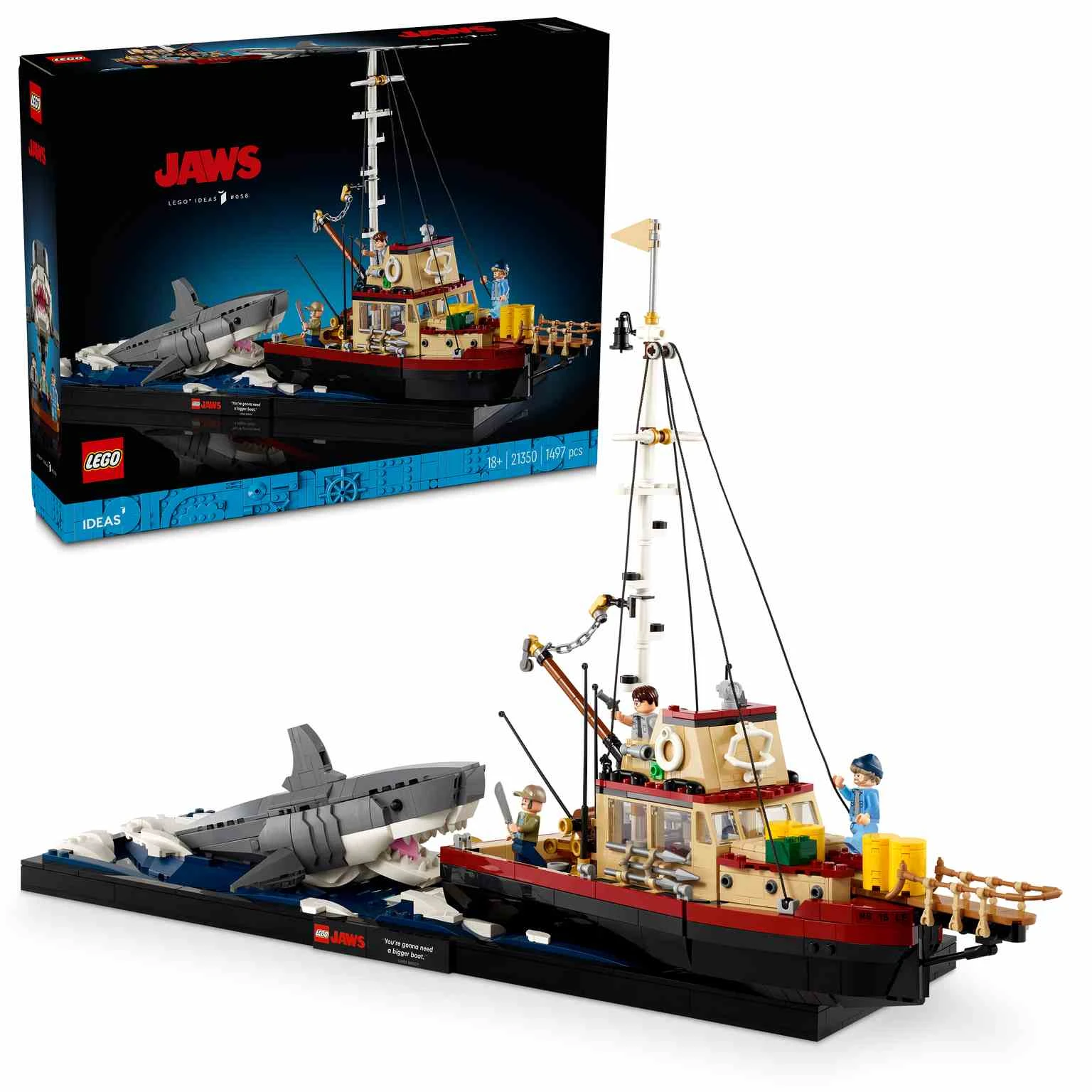 LEGO IDEAS | Tiburón - 21350