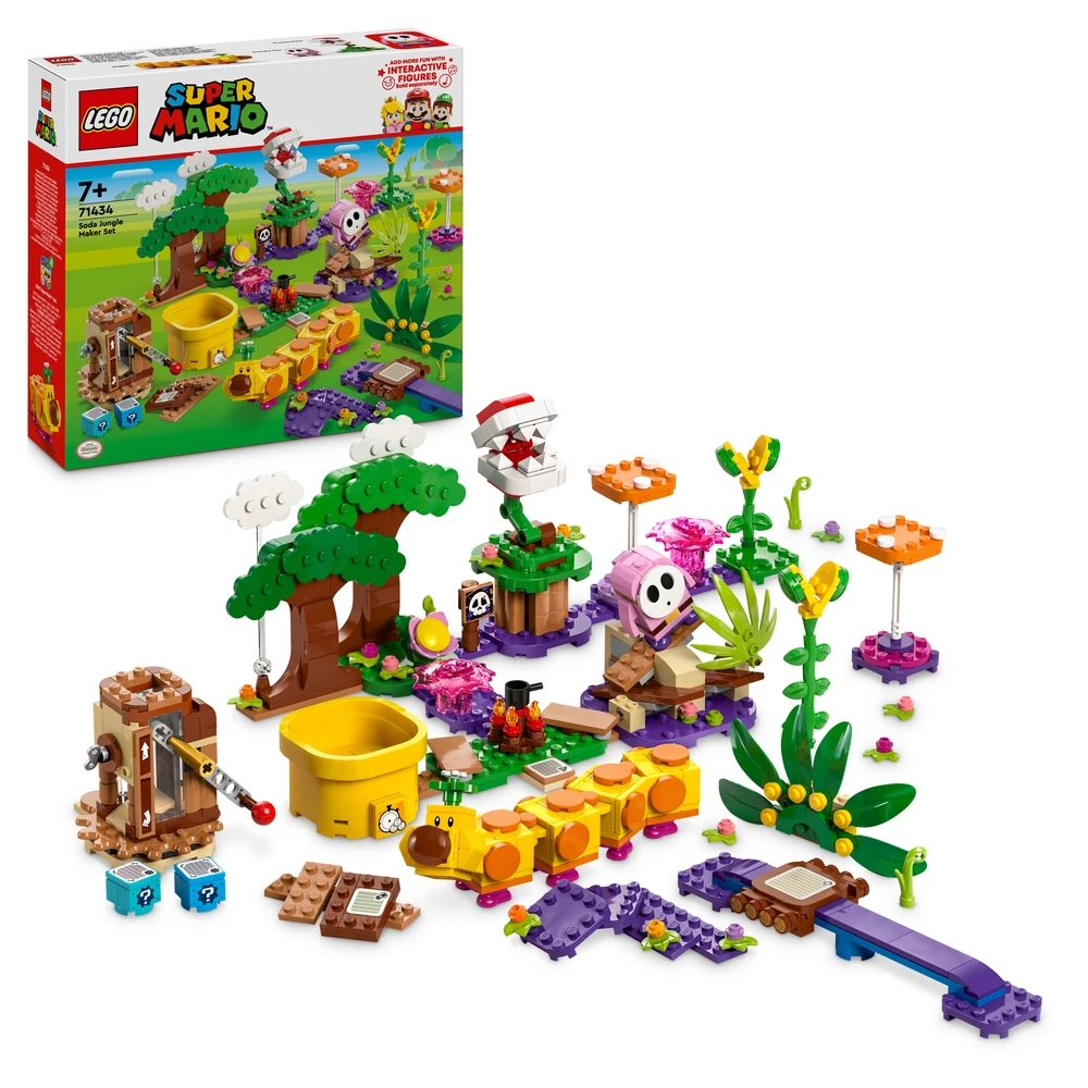 LEGO Super Mario | Set de la Jungla Sirope - 71434
