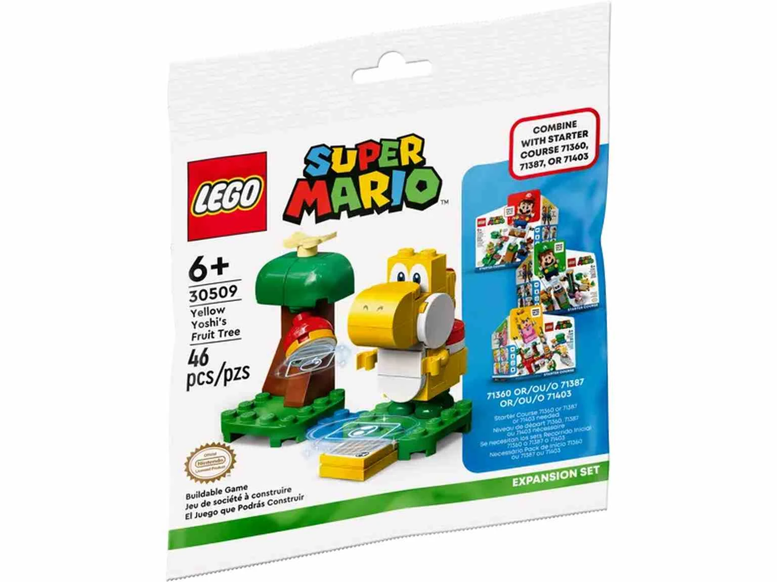 Set de Expansión: Árbol de frutas de Yoshi Amarillo - 30509