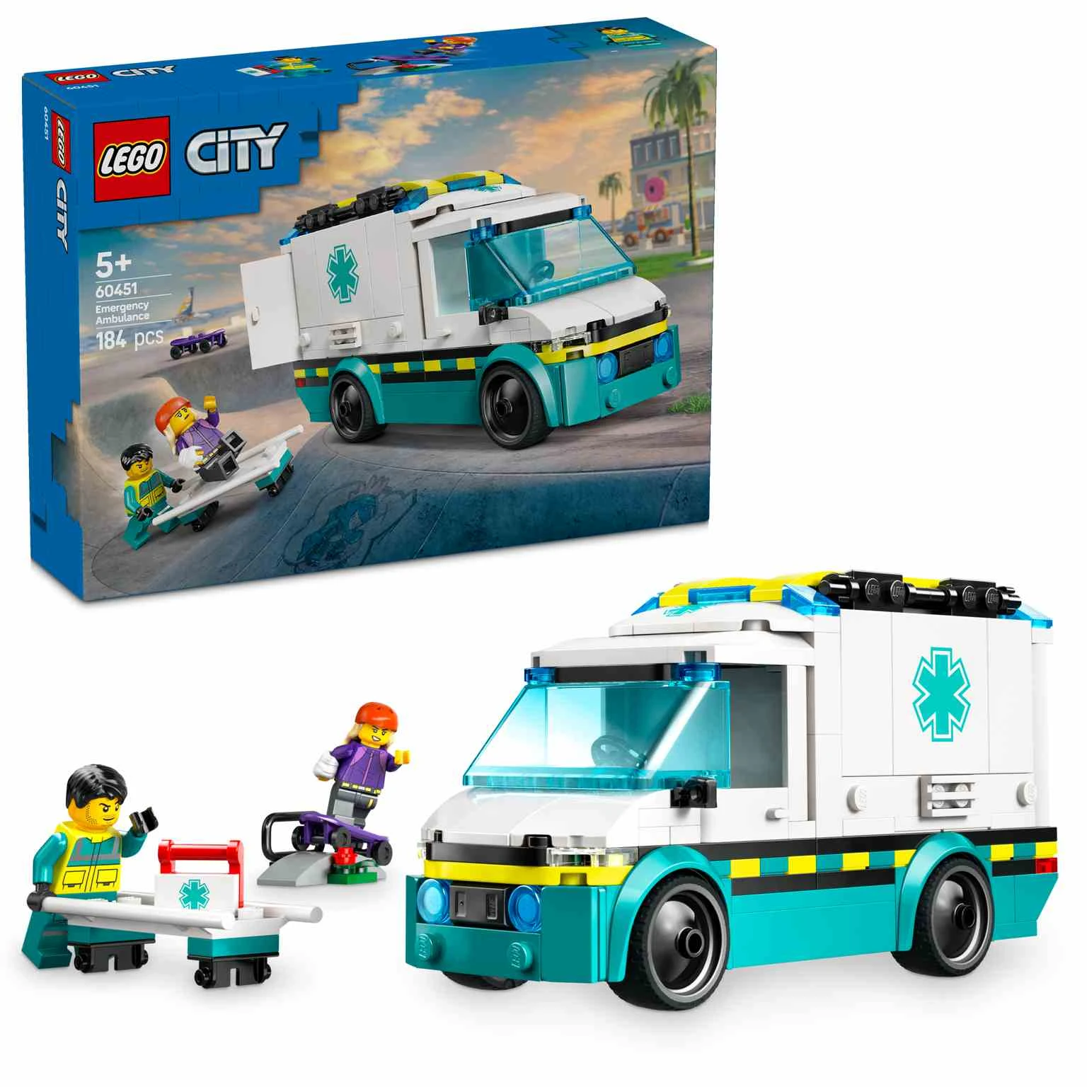 LEGO CITY | Ambulancia de Emergencias - 60451