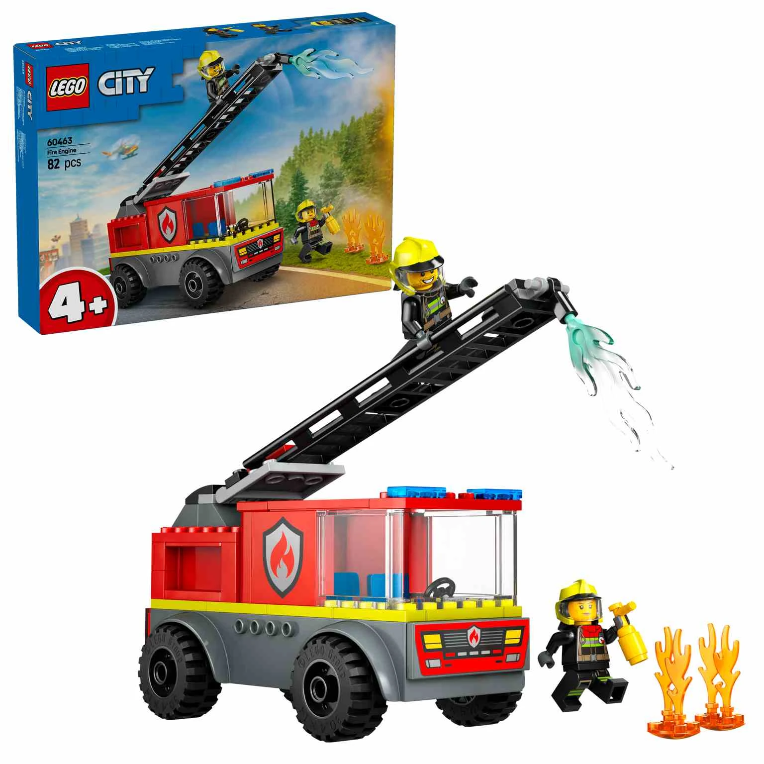 LEGO CITY | Camión de Bomberos con Escalera - 60463