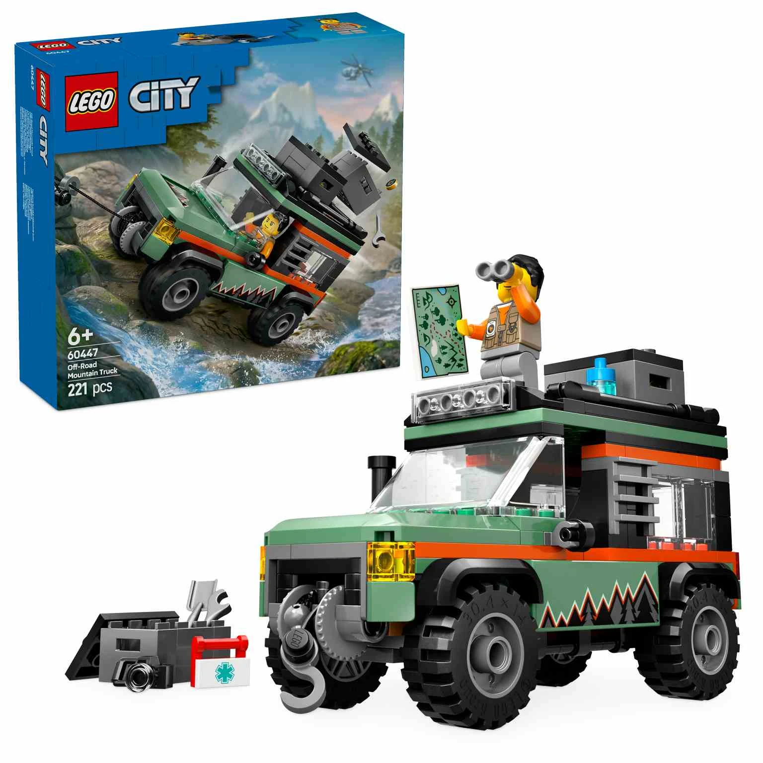 LEGO CITY | Todoterreno 4x4 de Montaña - 60447