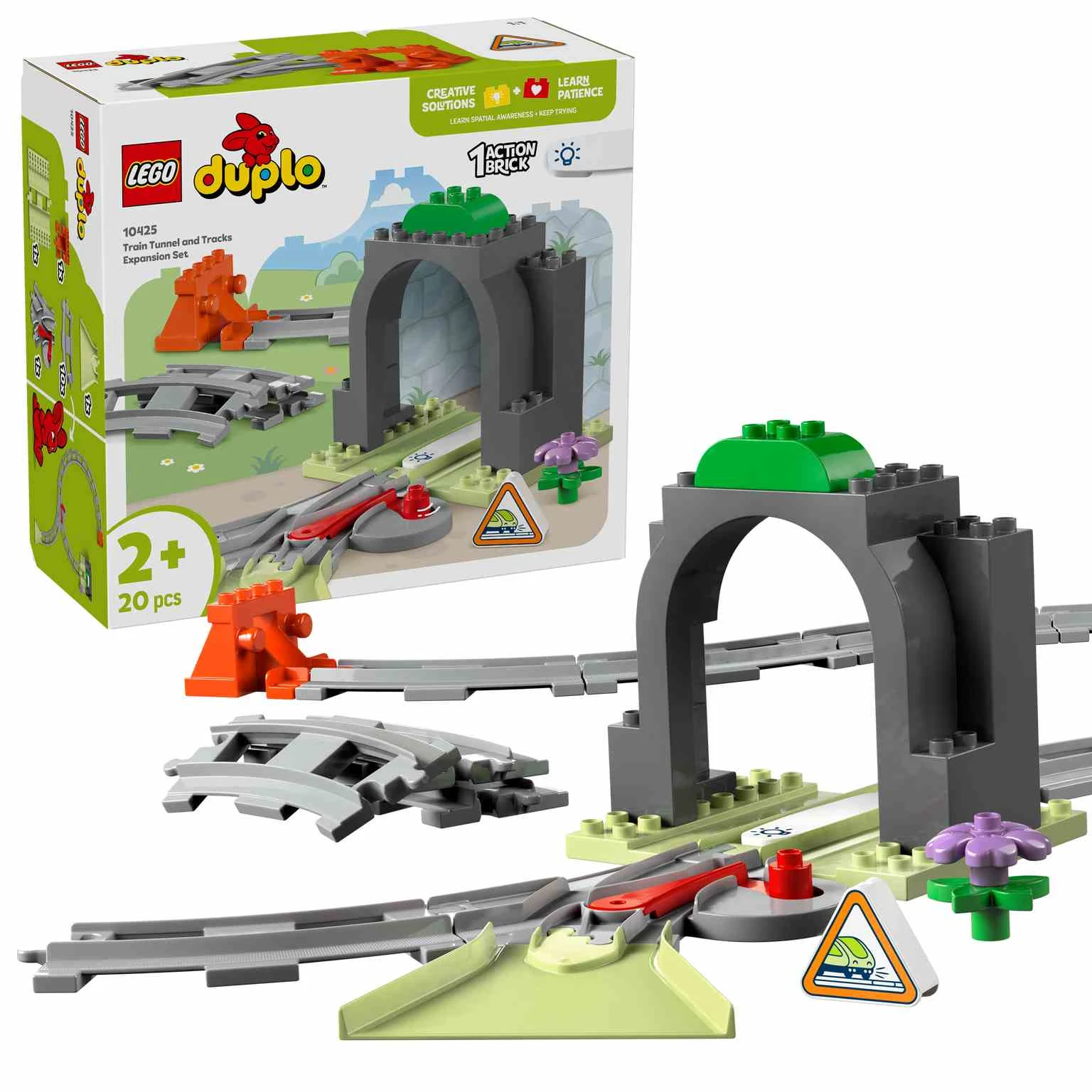 LEGO DUPLO |Set de Expansión: Túnel y Vías Ferroviarias  - 10425
