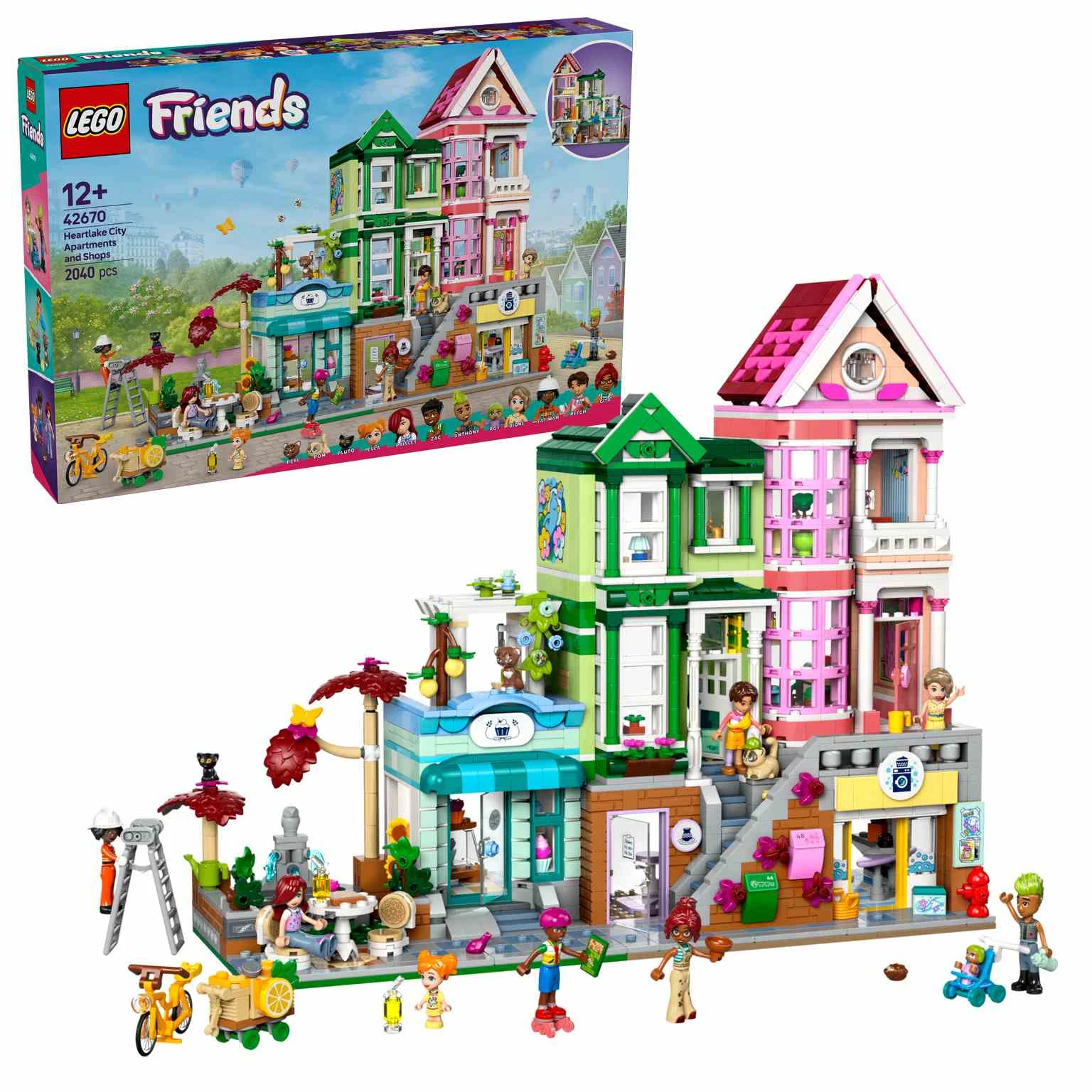 LEGO Friends | Apartamentos y Tiendas de Heartlake City  - 42670