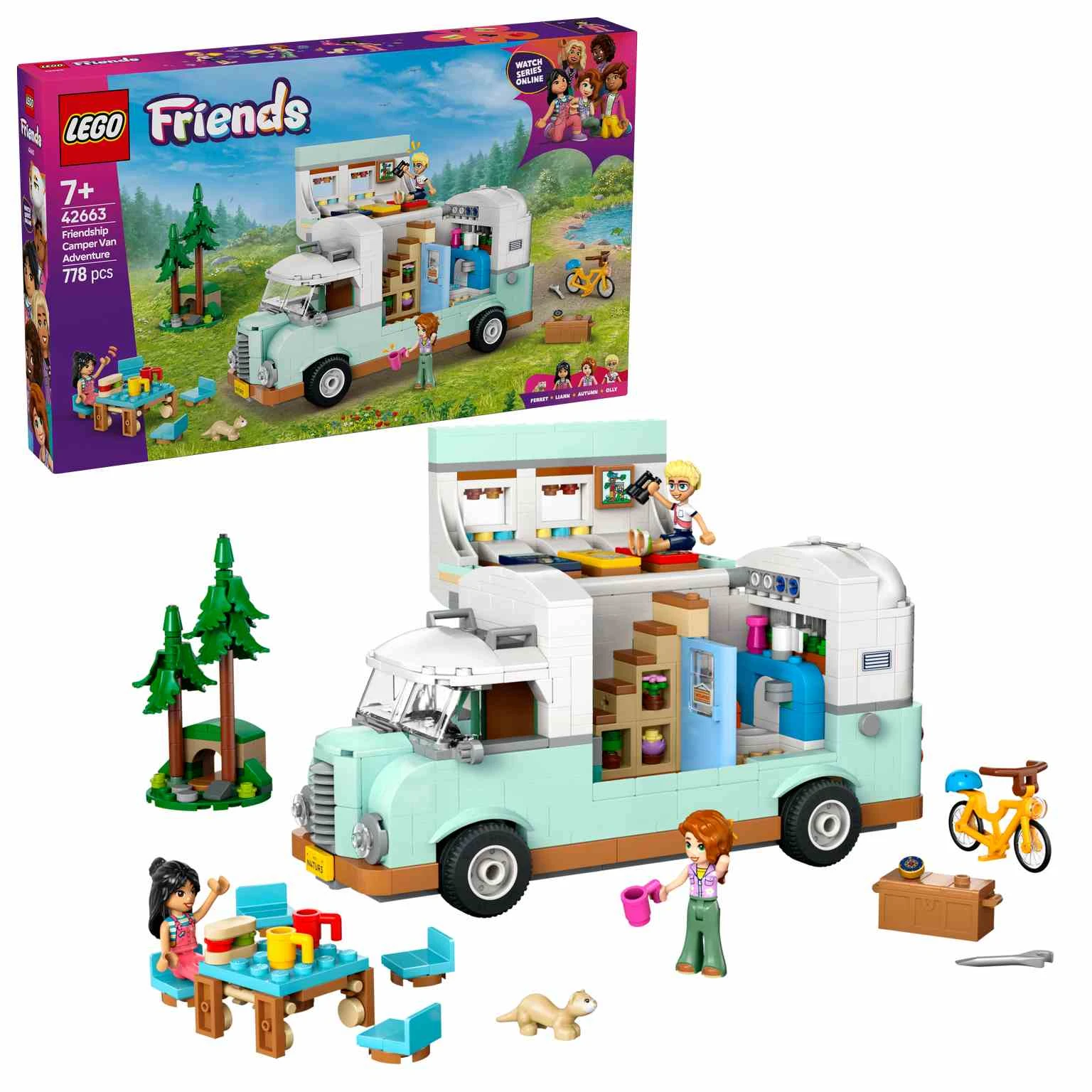 LEGO Friends | Aventura en la Caravana de la Amistad  - 42663