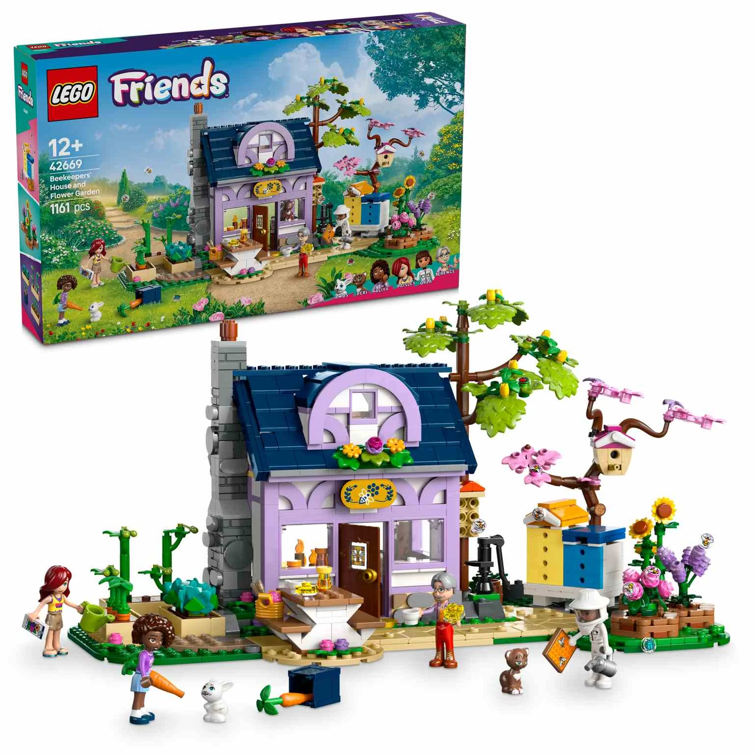 LEGO Friends | Casa de los Apicultores y Jardín de Flores  - 42669
