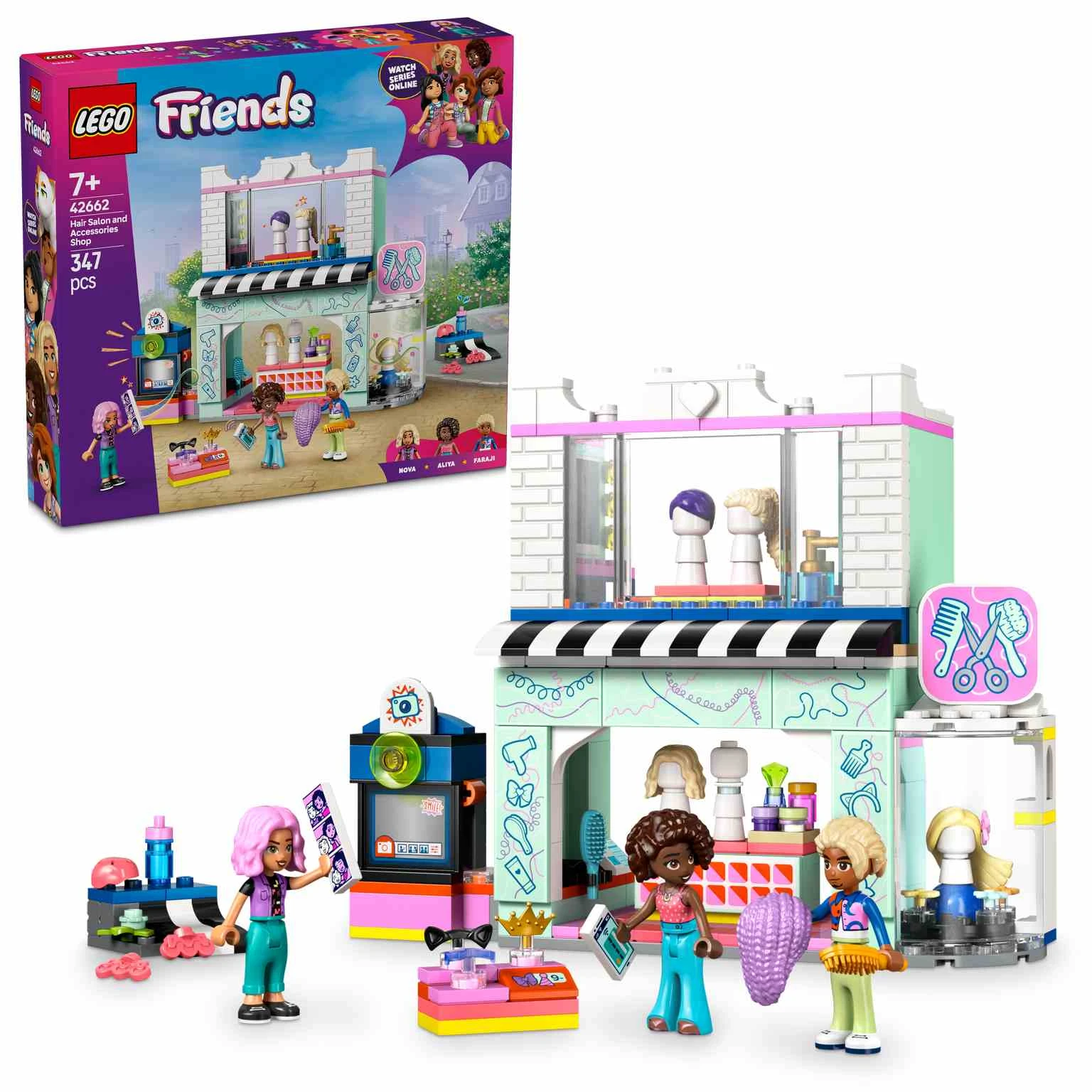 LEGO Friends |Peluquería y Tienda de Complementos  - 42662