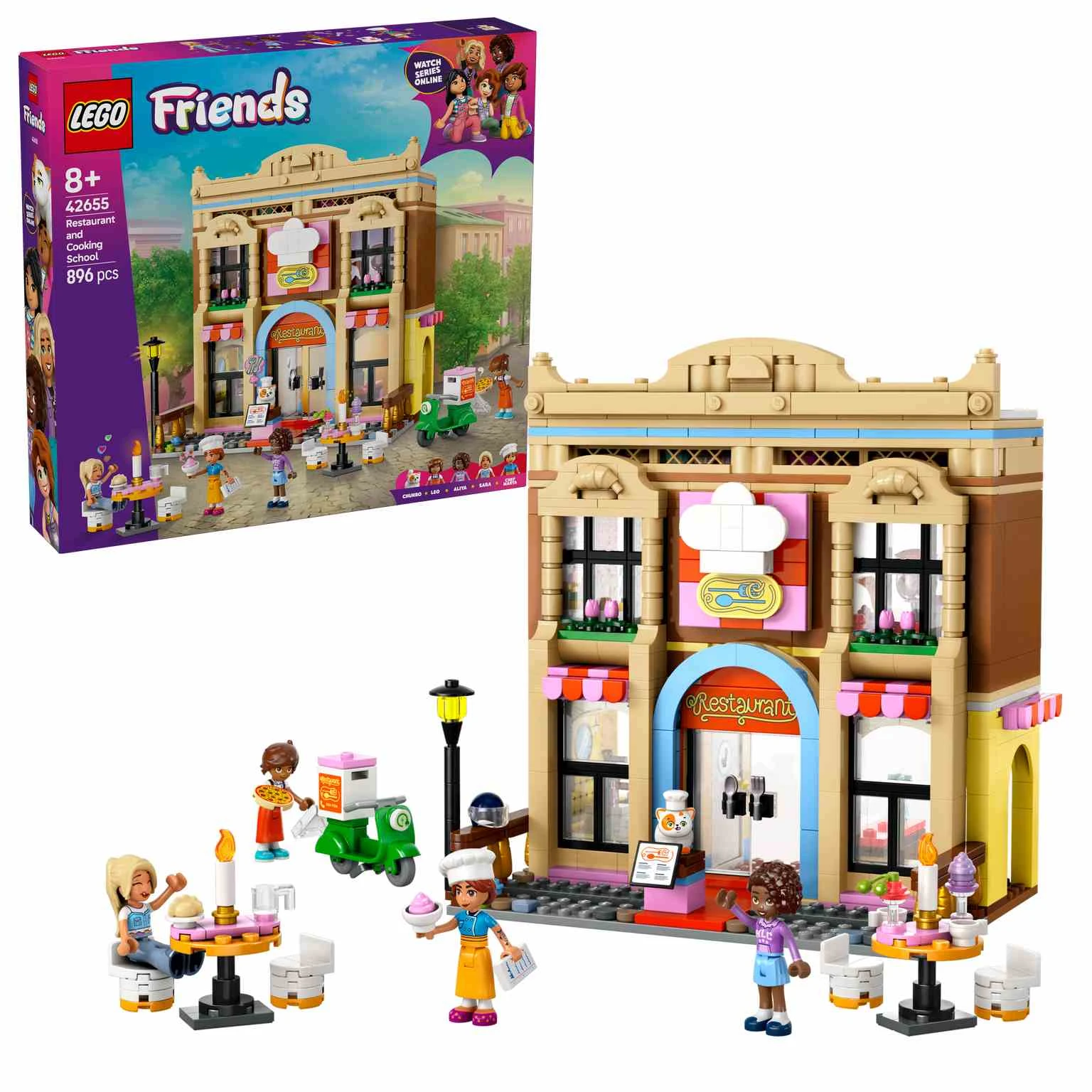 LEGO Friends | Restaurante y Escuela de Cocina - 42655