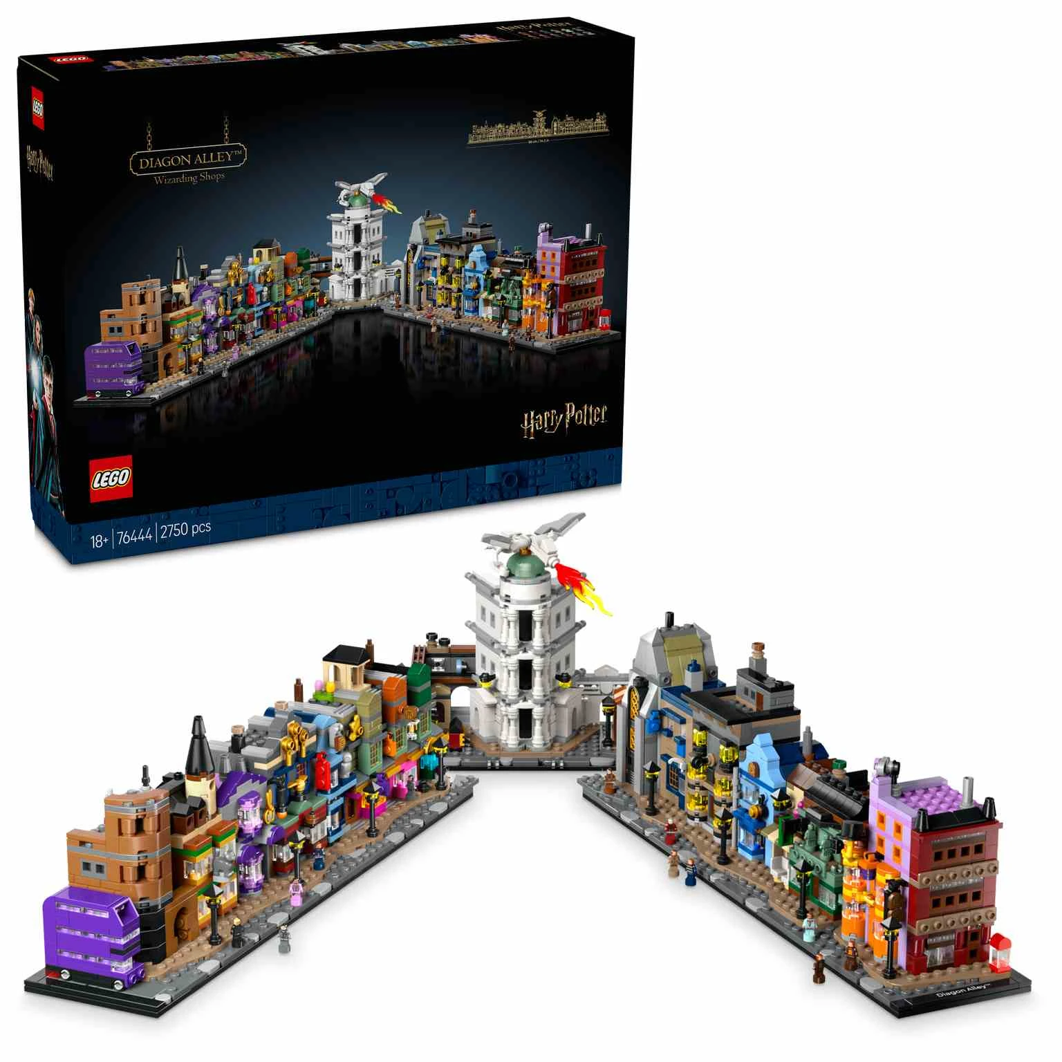 LEGO Harry Potter | Tiendas Mágicas del Callejón Diagon  - 76444