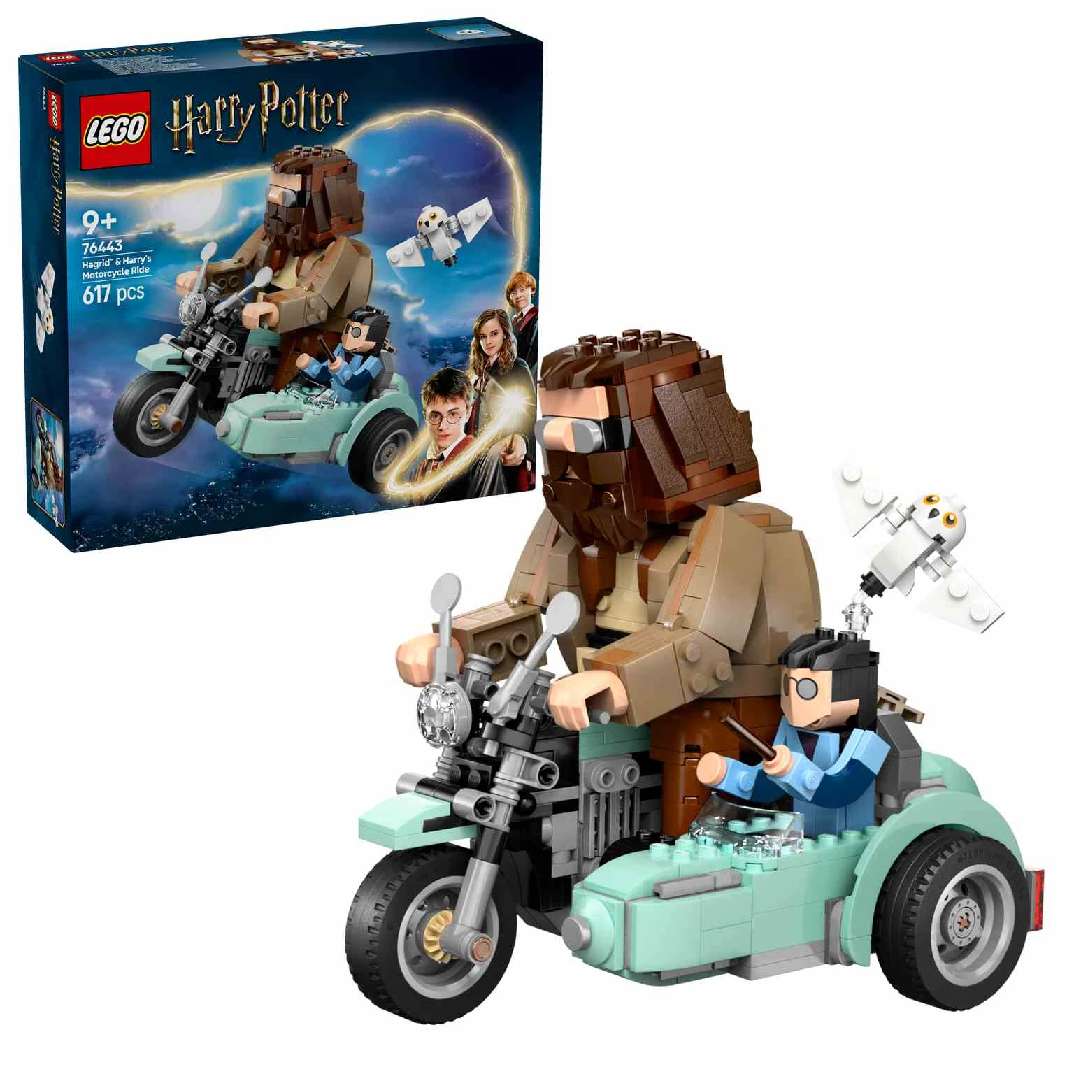 LEGO Harry Potter | Viaje en Moto de Hagrid y Harry  - 76443
