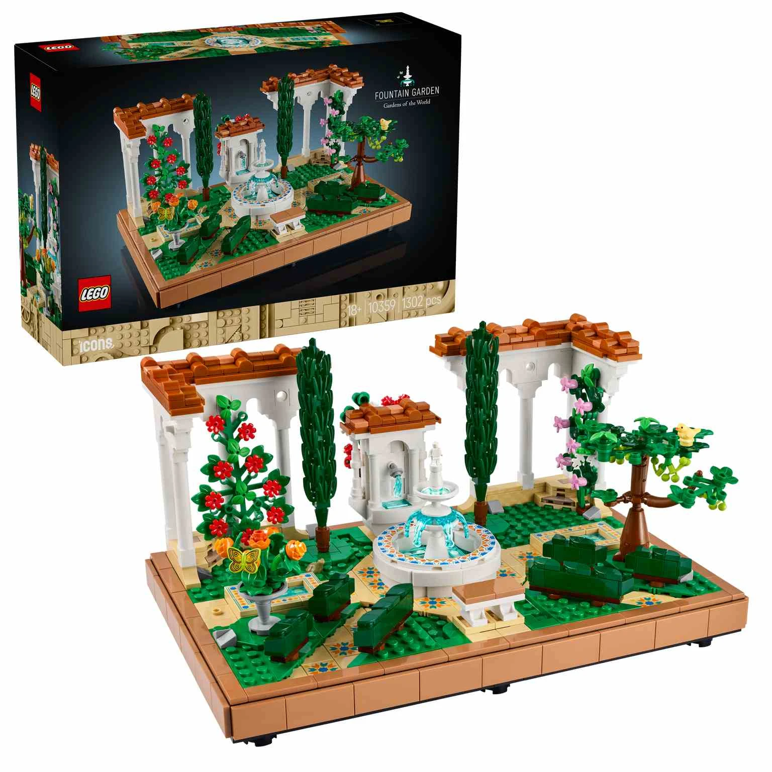 LEGO ICONS | Jardín con Fuente - 10359