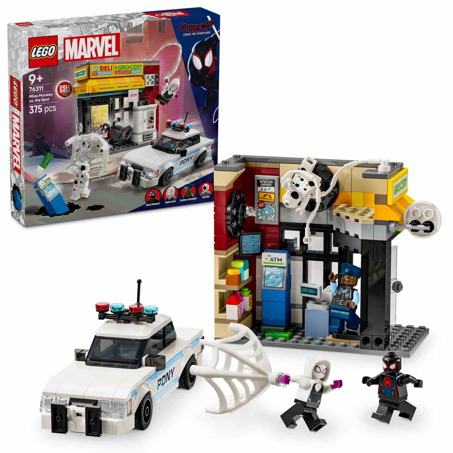 LEGO MARVEL | Multiverso Arácnido: Miles Morales vs. Mancha - 76311