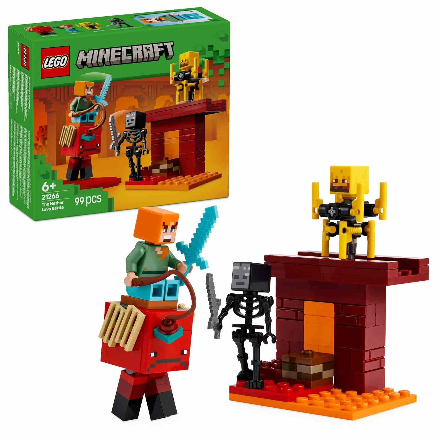 LEGO MINECRAFT | La Batalla de Lava del Inframundo - 21266