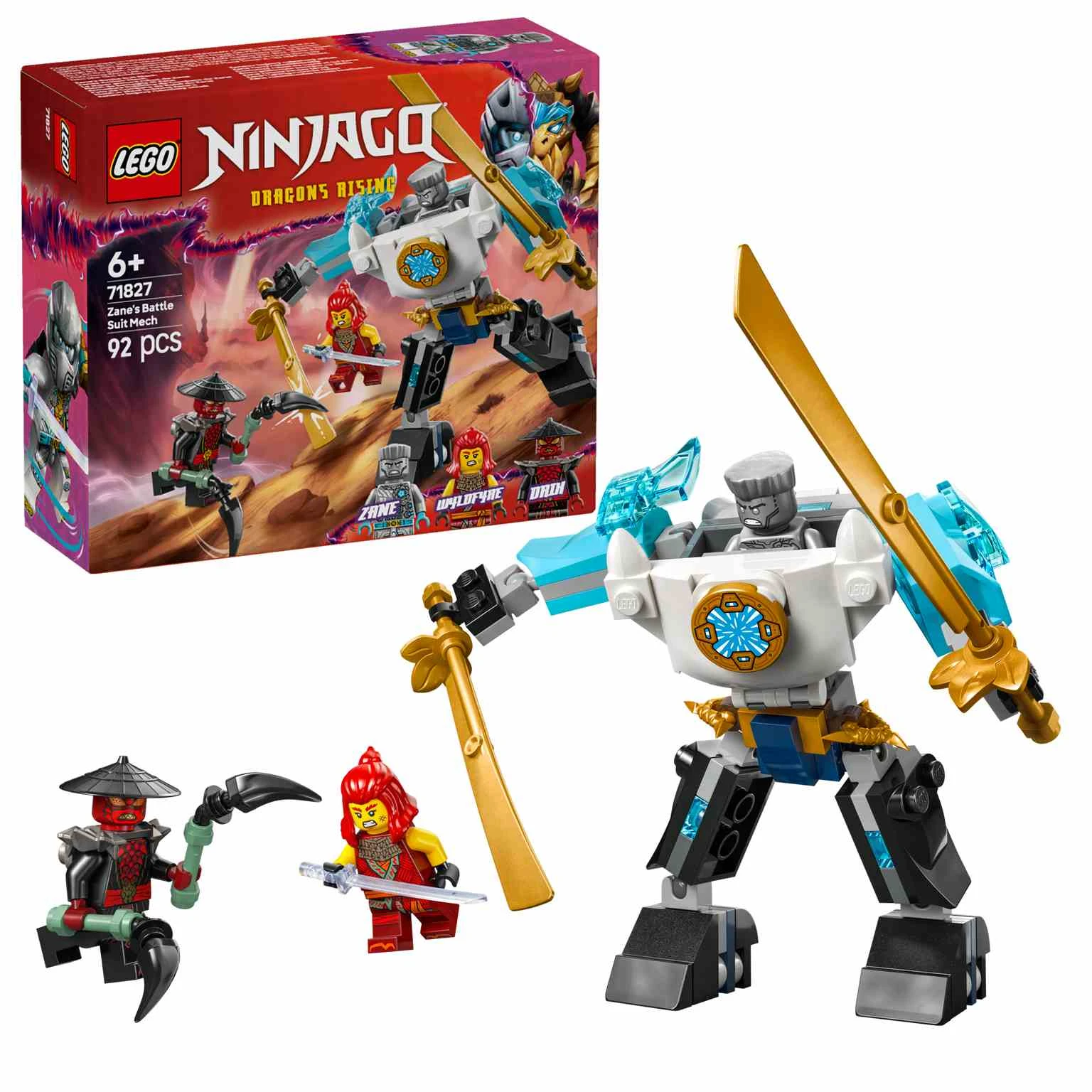 LEGO Ninjago | Armadura Robótica de Combate de Zane - 71827