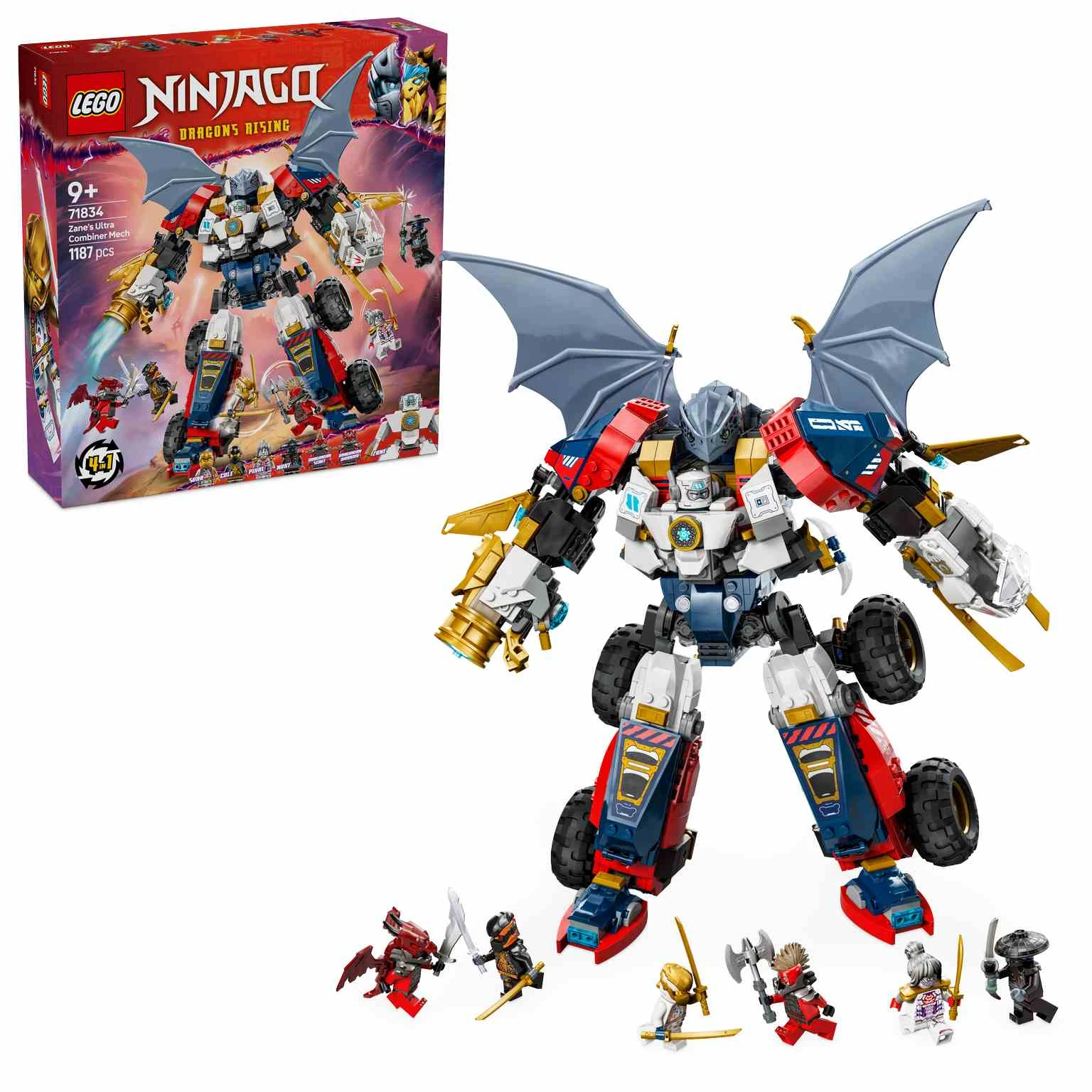 LEGO Ninjago | Meca Ultra Combo de Zane - 71834